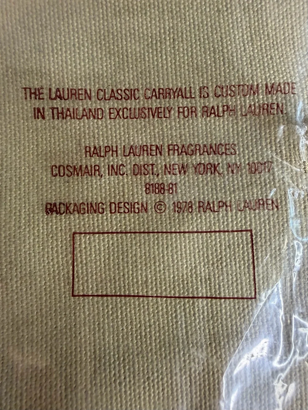 Vintage Ralph Lauren Beige & Brown Leather Messenger Bag Shoulder 1978